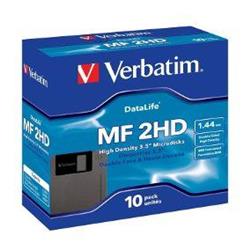 DISKETTES 3.5 MF 2HD 1.44MB X 10 UNI VERBATIM