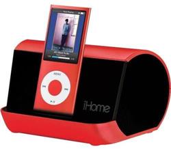 PARLANTE IHOME IHM10 MP3 IPOD IHM10R ROJO