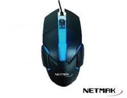 MOUSE USB GAMER NM-GALAX WARRIOR LED NETMAK