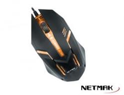 MOUSE USB GAMER NM-FLASH WARRIOR LED NETMAK