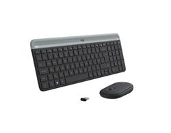 TECLADO Y MOUSE INALAMBRICO MK470 SLIM GRAPHITE LOGITECH
