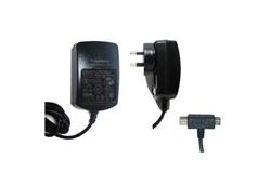 CARGADOR MINI USB + MICRO USB 5V 0.5A BLACKBERRY