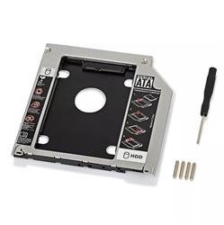 CADDY SEGUNDO DISCO NOTEBOOK HDD SATA O SSD UNIVER
