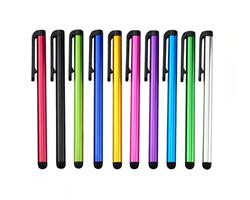LAPIZ PEN CELULAR TABLET PLASTICO GOMA COLORES