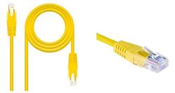CABLE DE RED 2 METROS AMARILLO CAT5E