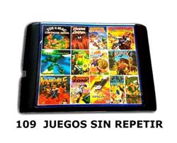JUEGOS CARTUCHO SUPER 109 EN 1 O SIMPLE SEGA