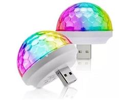 MINI ESFERA LED USB + OTG MICRO USB 4W K868 / G46-023A7