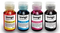 KIT TINTA UNIVERSAL NEGRO+COLORES 70ML C/U IVVIGU