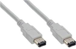 CABLE FIREWIRE MACHO A MACHO 6 PINES 1.80 METROS