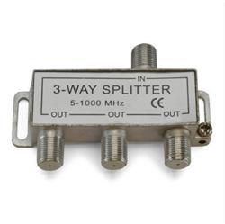 SPLITTER PARA CABLE COAXIAL 3 SALIDAS