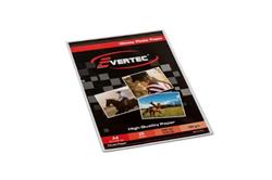 PAPEL A4 FOTOGRAFICO BRILLANTE 180GRS. X 20U EVERTEC