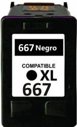 CARTUCHO HP 667 XL NEGRO CONCET