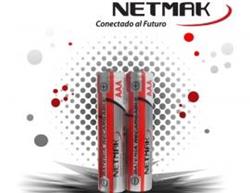 PILA AAA RECARGABLES 1100MAH X 2 UNIDADES NETMAK