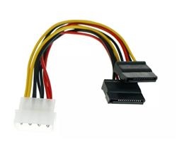 CABLE SATA 150 POWER DOBLE NETMAK/NICOT