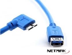 CABLE USB 3.0 H A USB+MICRO M 50 CM NM-C90 NETMAK