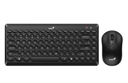 TECLADO Y MOUSE INALAMBRICO LUXEMATE Q8000 NEGRO GENIUS
