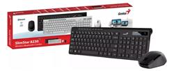 TECLADO Y MOUSE BLUETOOTH SLIM STAR 8230 NEGRO GENIUS