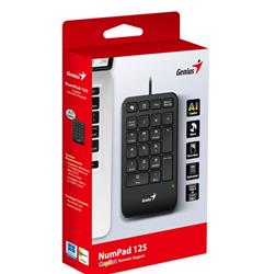 TECLADO USB NUMERICO NUMPAD 125 IA GENIUS