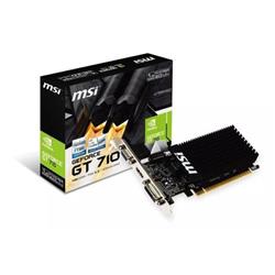 PLACA DE VIDEO GEFORCE GT710 1GB LP DDR3 1GD3H LP MSI