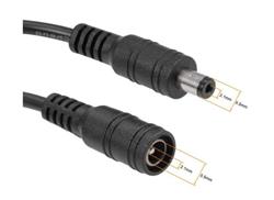 CABLE 12 V DC CON CONECTOR JACK CABLE 1 DC X 2 PRO
