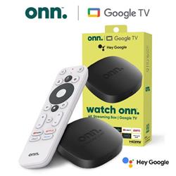 ONN GOOGLE TV 4K STREAMING DEVICE - CHROMECAST