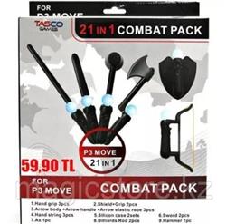 COMBAT PACK 21EN1 PS3 MOVE KIT HYS-P3085