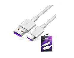 CABLE USB 5A A USB-C SUPER CARGA RAPIDA 1 METRO