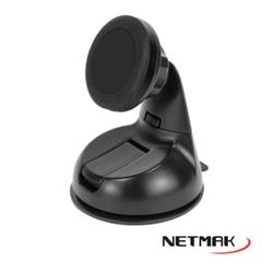 SOPORTE CELULAR PARA AUTO NM-HC22 VENTOSA IMAN NETMAK