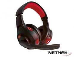 AURICULARES GAMER NM-VENGER CON LED NETMAK