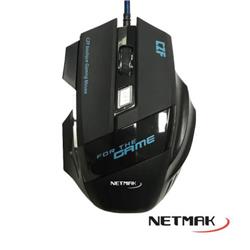 MOUSE USB GAMER NM-LEGION RETROILUMINADO 6D NETMAK