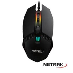 MOUSE USB GAMER NM-PATRIOT RETROILUMINADO 6D NETMAK