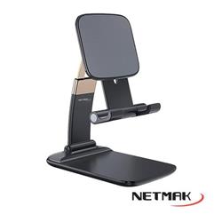 SOPORTE TABLET/CELULAR DE ESCRITORIO PLEGABLE NM-HC52 NETMAK