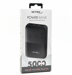POWER BANK 2 USB 5000 MAH CLASIC NM-PB3 NETMAK
