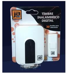 TIMBRE INALAMBRICO A PILAS JA-1678 JA