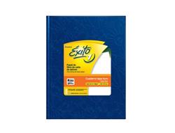 CUADERNO 48 HOJAS RAYADAS TAPA DURA AZUL EXITO