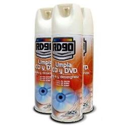 LIMPIA CD DVD AEROSOL 205 GRAMOS RD90