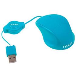 MOUSE USB RETRACTIL NGM-418 AZUL NOGA