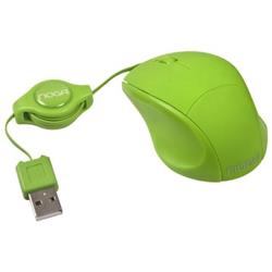 MOUSE USB RETRACTIL NGM-418 VERDE NOGA