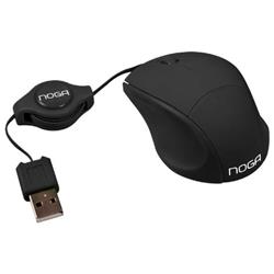 MOUSE USB RETRACTIL NGM-418 NEGRO NOGA