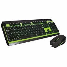 TECLADO Y MOUSE INALAMBRICO STORMER NKB40V VERDE NOGA
