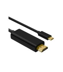 CABLE USB-C MACHO A HDMI MACHO 4K 1.8 METROS NOGA