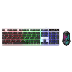 TECLADO Y MOUSE USB NKB-100 LED NOGA