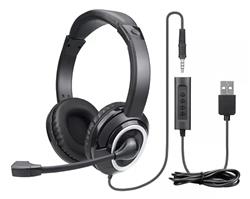 AURICULARES CON MINI PLUG 3.5MM + ADAPTADOR USB HF600 MULTI