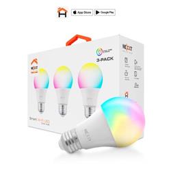 LAMPARAS LED SMART 60W RGB + WIFI KIT X 3 NHB-C120 3PK NEXXT