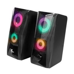 PARLANTES INCENDO ESTEREO 2.0 CON LUZ XTS-130 XTECH