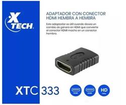 ADAPTADOR HDMI H/H HEMBRA/HEMBRA XTC333 XTECH