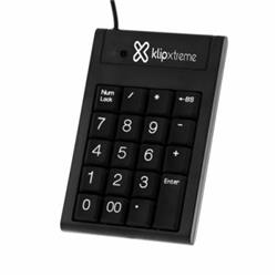 TECLADO USB NUMERICO ESSENTIAL KEYPAD KNP-100 ABACUS KLIP XTREME