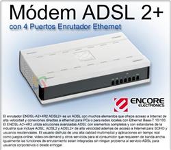 MODEM ADSL ENDSL-A2+4R2 ENCORE