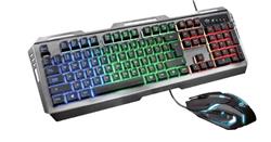 TECLADO Y MOUSE USB GAMER GXT 845 TURAL 22460 TRUST