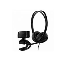 KIT 2 EN1 WEBCAM HD + AURICULARES DOBA TRUST